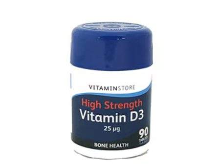 Vitamin Store High Strength Vitamin D Tablets  (90 Pack) For Sale