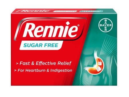 Rennie Sugar Free Heartburn & Indigestion Tablets (36 Tablets) For Cheap