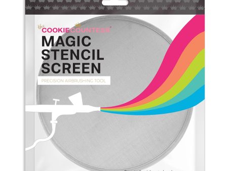 Cookie Countess Magic Stencil Screen Airbrushing Tool Hot on Sale