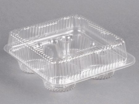 4ct Cupcake Container -25pk For Sale