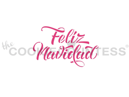 Feliz Navidad Stencil Sale