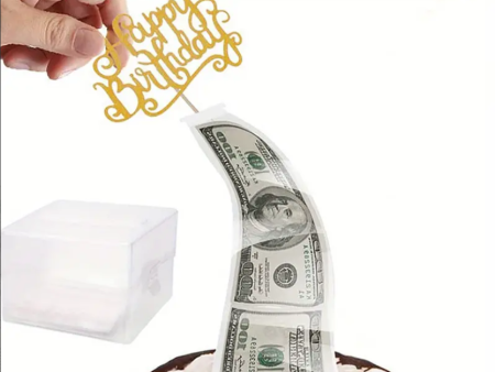 Cake Cash Pop Up Surprise Insert on Sale