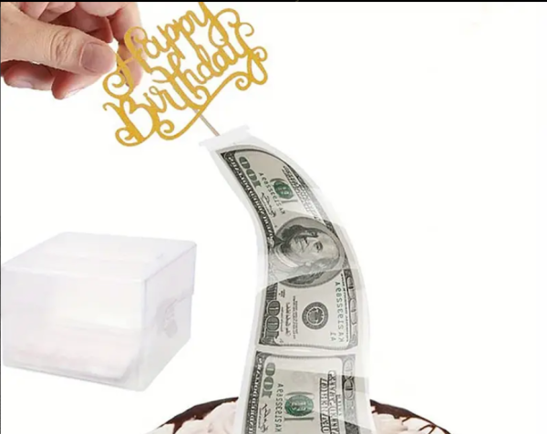 Cake Cash Pop Up Surprise Insert on Sale