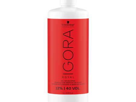 Schwarzkopf Igora Royal Oil Developer 12% 40 Vol 900ml Supply