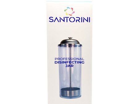 Santorini Acrylic Disinfecting Jar For Cheap