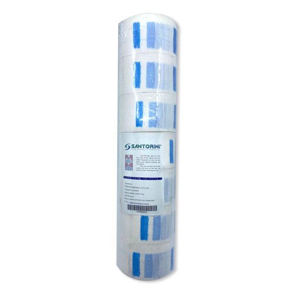 Santorini Adhesive Neck Rolls 7pack (100 Sheets) Cheap