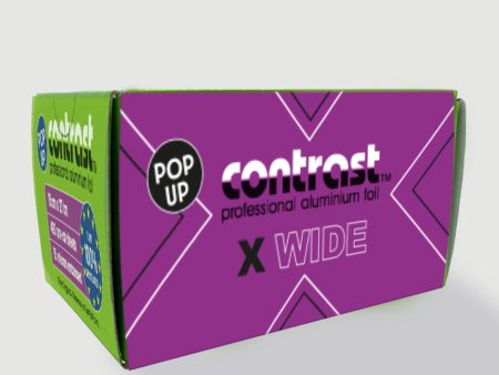 Contrast Professional X Wide Pop Up Foil 15 Micron 400 Sheets Online Hot Sale