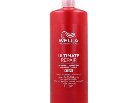 Wella Ultimate Repair Shampoo Step 1 1 Litre Online now