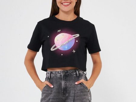 T-shirt crop Cheap