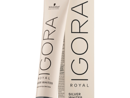 Schwarzkopf Igora Royal Silver White Permanent White Refining Colour Silver 60ml For Discount