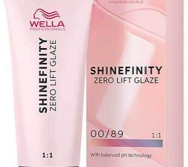 Wella Shinefinity 00 89 Blue Booster 60ml Hot on Sale