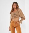 Casacca crop con scollo ampio Fashion