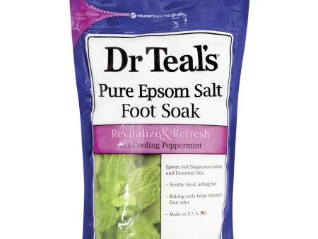 Dr Teal s Foot Soak Peppermint 908g Supply