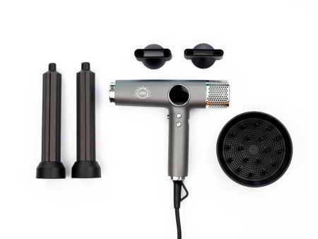 H2D Xtreme 4-in-1 Hair Dryer Space Grey Hot on Sale