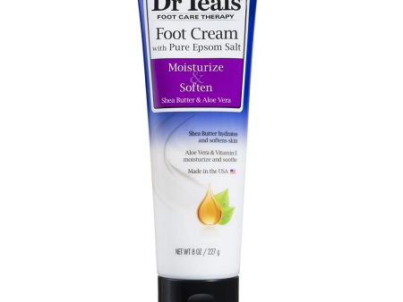 Dr Teal s Foot Cream - Moisturize & Soften with Shea Butter & Aloe Vera 227g Cheap