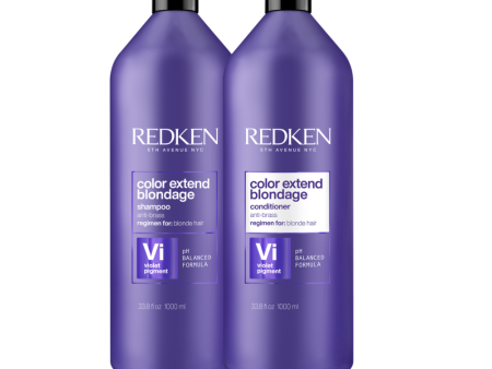 Redken Color Extend Blondage Shampoo & Conditioner 1L Duo on Sale