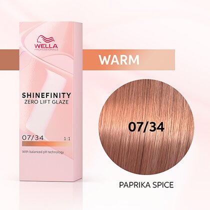 Wella Shinefinity 07 34 Paprika Spice 60ml on Sale