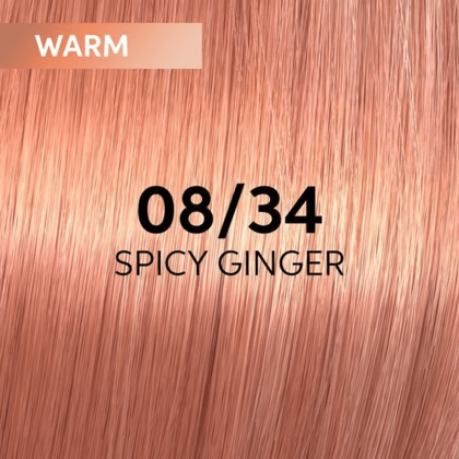 Wella Shinefinity  08 34 Spicy Ginger 60ml For Discount