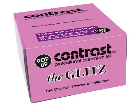 Contrast Professional Pop Up Foil 15 Micron The Glitz 400 Sheets on Sale