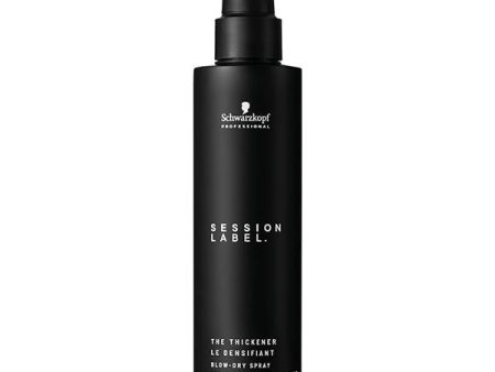 Schwarzkopf- Session Label- The Thickener, Blow-Dry Spray Hot on Sale