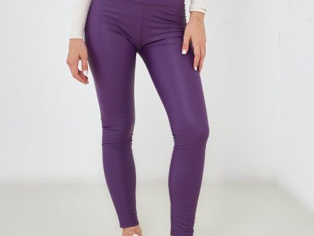 Leggings effetto pelle Online Hot Sale