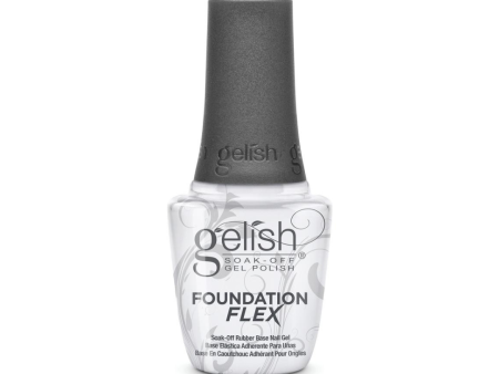 Gelish Brush On Foundation Flex Gel Clear 15ml Hot on Sale