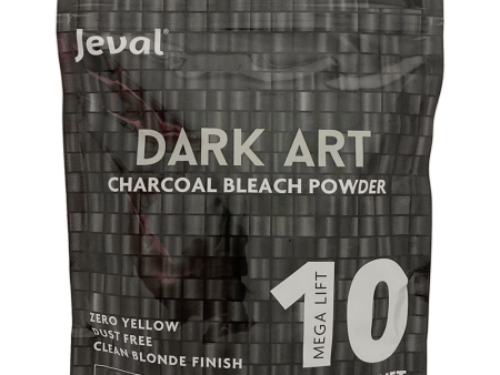 Jeval Dark Art Charcoal Bleach Powder 500g Online now