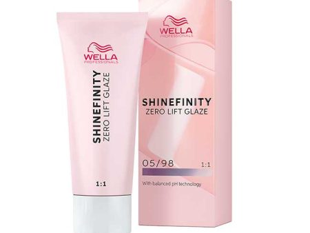 Wella Shinefinity  05 98 Steel Orchid 60ml Supply