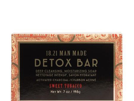 18.21 Man Made Detox Bar Soap Sweet Tobacco on Sale