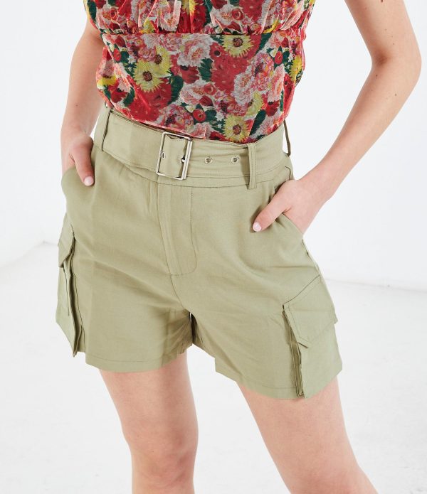 Shorts con tasche laterali Online