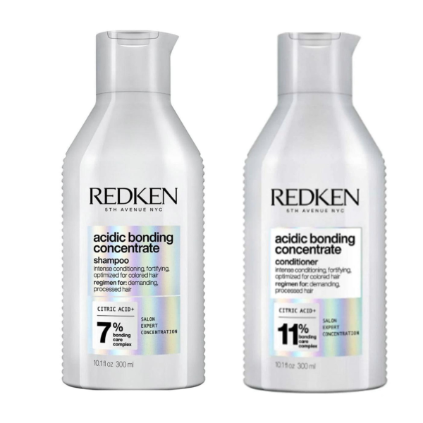 Redken Acidic Bonding Concentrate Shampoo & Conditioner 300ml Duo Fashion