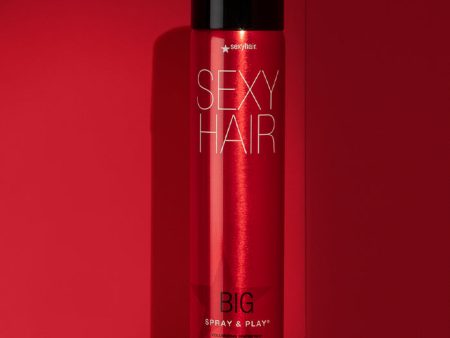 SexyHair- Spray & Play Volumizing Hairspray Supply