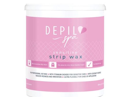 Depilspa Sensitive Microwaveable Strip Wax 800ml For Cheap