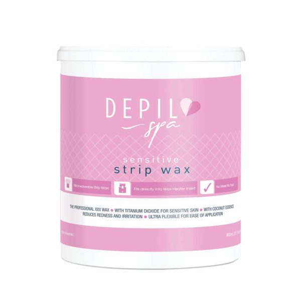 Depilspa Sensitive Microwaveable Strip Wax 800ml For Cheap