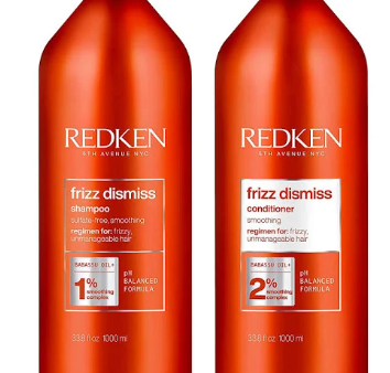 Redken Frizz Dismiss Shampoo & Conditioner 1L Duo Sale