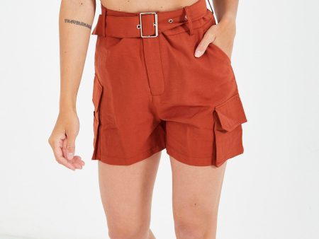 Shorts con tasche laterali Online