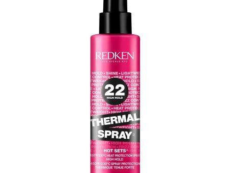 Redken Hot Sets High Hold 22 Thermal Spray 125ml on Sale