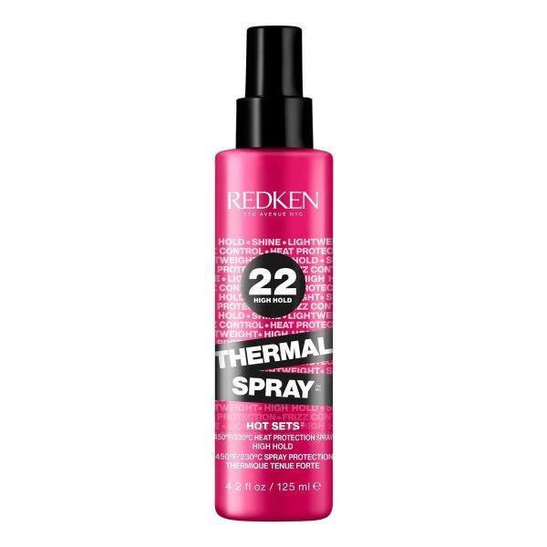 Redken Hot Sets High Hold 22 Thermal Spray 125ml on Sale