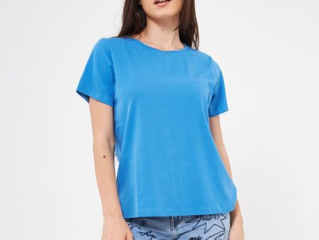 T-shirt con strass Discount