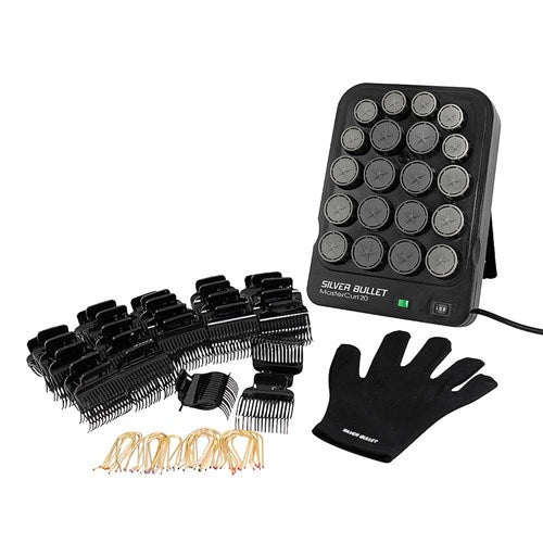 Silver Bullet MasterCurl 20 Piece Hot Roller Set Supply