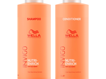 Wella Invigo Nutri-Enrich Shampoo & Conditioner 1 Litre Duo Online now