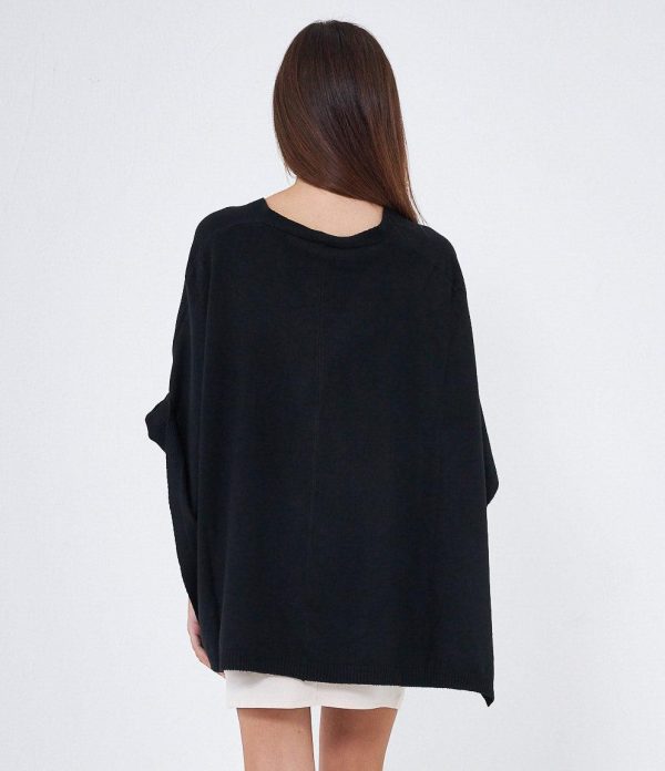 Poncho in viscosa Cheap