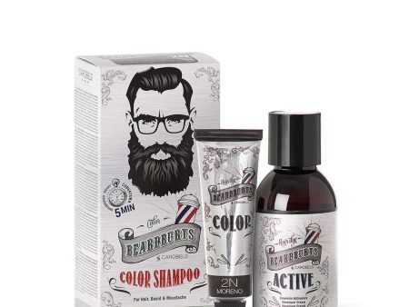 Beardburys Colour Shampoo 2N Black For Sale