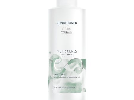 Wella Nutricurls Detangling Conditioner For Waves & Curls 1 Litre Online Hot Sale