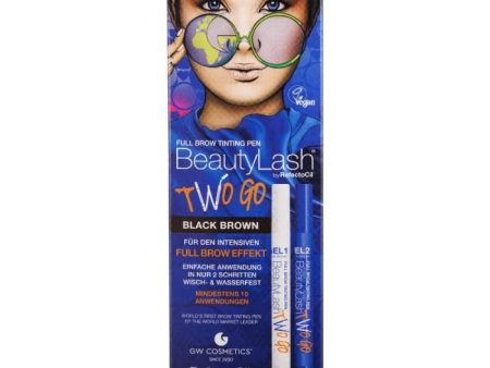 Refectocil BeautyLash Two Go Full Brow Tinting Pen Black Brown Online Sale