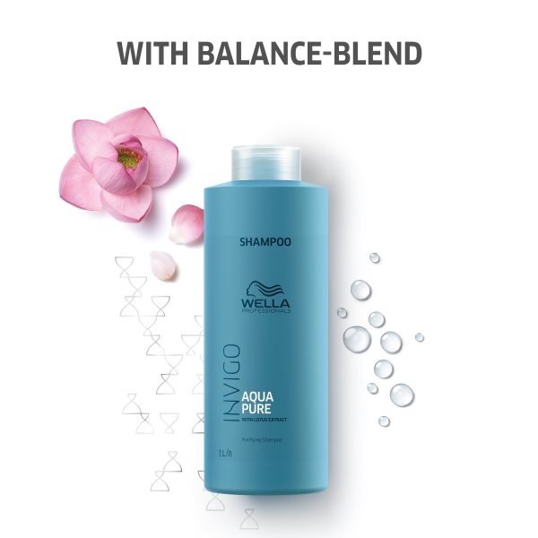 Wella Invigo Balance Aqua Pure Purifying Shampoo 1 Litre on Sale